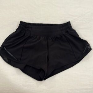 Black lulu shorts